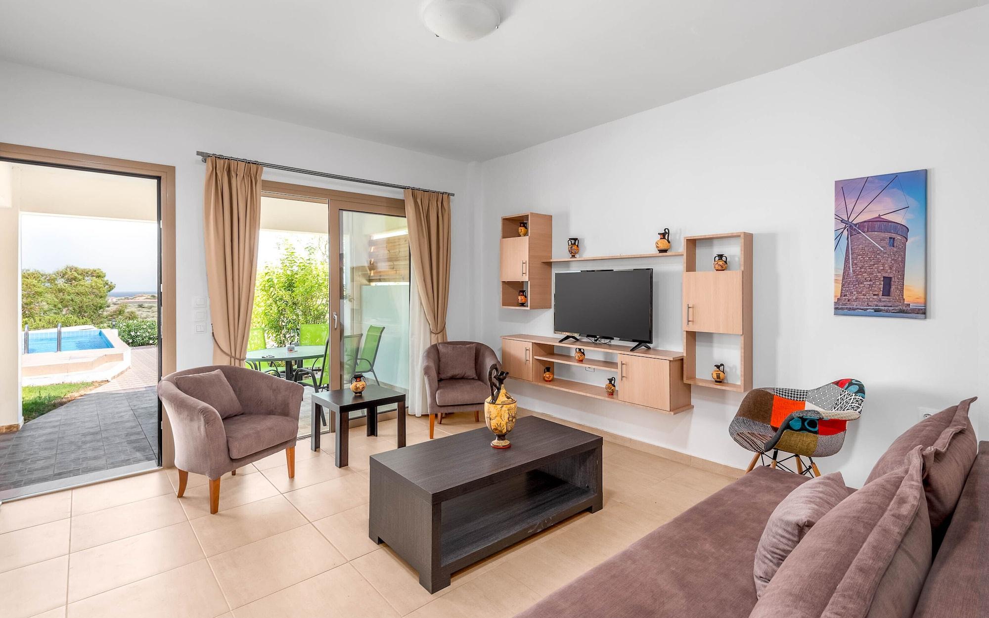 Kolymbia Sun Apartment Bagian luar foto