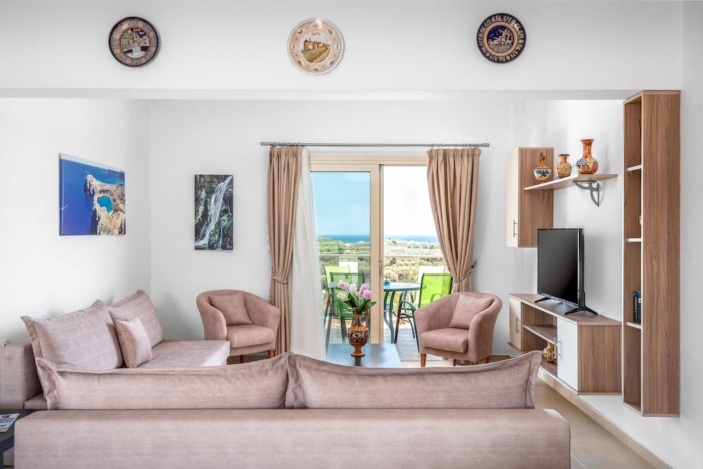 Kolymbia Sun Apartment Bagian luar foto