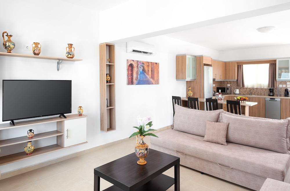 Kolymbia Sun Apartment Bagian luar foto