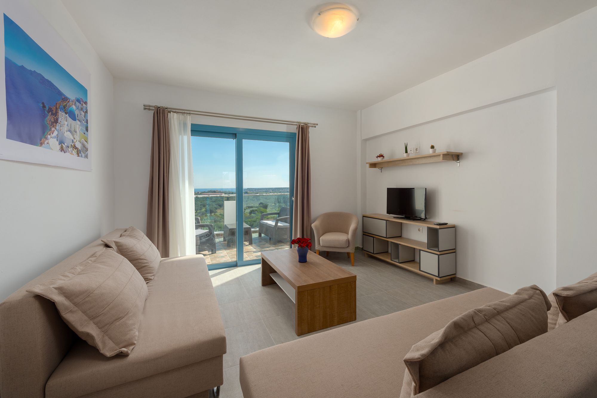 Kolymbia Sun Apartment Bagian luar foto