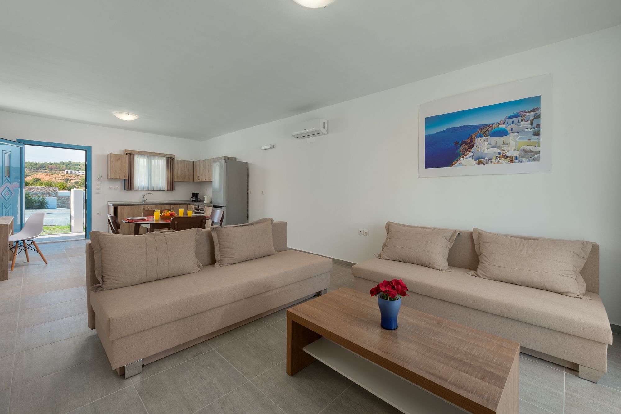 Kolymbia Sun Apartment Bagian luar foto