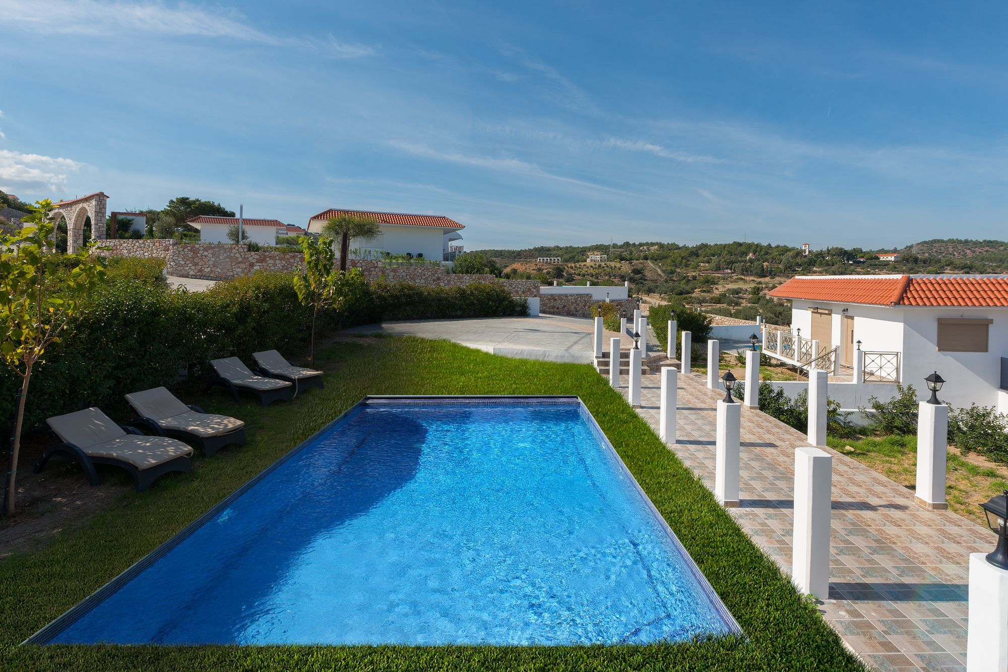 Kolymbia Sun Apartment Bagian luar foto